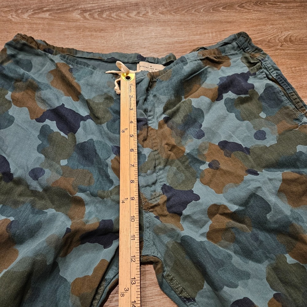 Imogene + Willie Camo Drawstring Pants Men's Large Cotton Relaxed USA - Picture 10 of 13